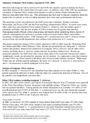 Summary of human Vibrio isolates reported to CDC 2001