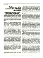 Rotavirus and Severe Childhood Diarrhea