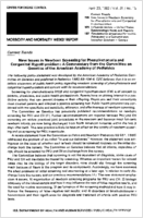 MMWR Morbidity and Mortality Weekly Report April 23 1982  Vol 31  No 15