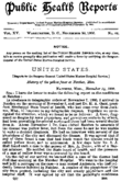 Public health reports  v 15 no 48 November 30 1900