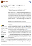 IoTEnabled Wearable FatigueTracking System for Mine Operators