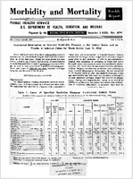 Morbidity and Mortality Weekly Report For release June 27 1958 Vol 7 No 25