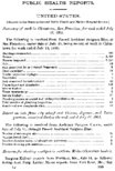 Public health reports  v 18 no 30 July 24 1903