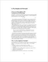 Physical Strength Assessment in Ergonomics Chapter 4 Psychophysical Strength