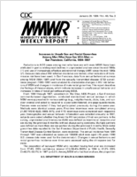 MMWR Morbidity and Mortality Weekly Report Vol 48 No 3 January 29 1999