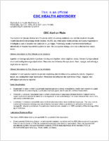 CDC Alert on Ricin Wednesday April 02 2008 2055 EDT 855 PM EDT