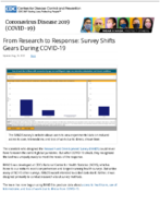 From research to response survey shifts gears during COVID19