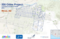 500 Cities Project Local Data for Better Health 2016 Mesa AZ