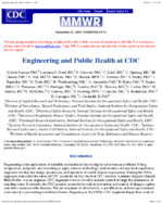 Engineering and Public Health at CDC