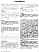 Translated readings