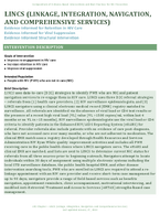 LINCS LINKAGE INTEGRATION NAVIGATION AND COMPREHENSIVE SERVICES