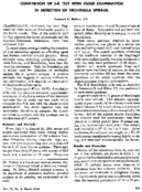 Comparison of SK test with tissue examination in detection of Trichinella spiralis