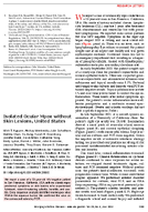 Isolated Ocular Mpox without Skin Lesions United States