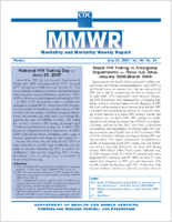 MMWR Morbidity and Mortality Weekly Report Vol 56 No 24 June 22 2007