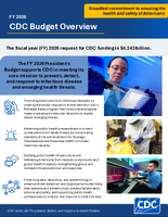 CDC Budget Overview FY 2026