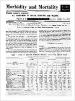 Morbidity and Mortality Weekly Report For release November 14 1959 Vol 8 No 44