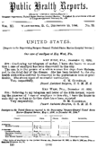 Public health reports  v 11 no 52 December 25 1896