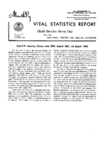 Cigarette smoking statisticsJune 1966 August 1967 and August 1968