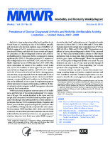 MMWR Morbidity and Mortality Weekly Report Vol 59 No 39 October 8 2010