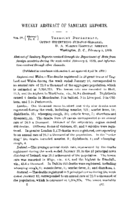 Weekly abstract of sanitary reports  v 4 no 6 February 8 1889