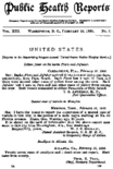 Public health reports  v 13 no 7 February 18 1898