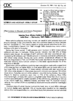 MMWR Morbidity and Mortality Weekly Report October 25 1991  Vol 40  No 42