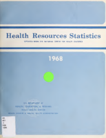 Health resources statistics health manpower and health facilities 1968