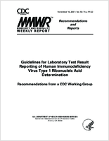 Morbidity and Mortality Weekly Report Recommendations and Reports November 16 2001  Vol 50  No RR20