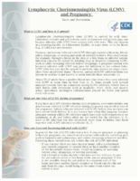 Lymphocytic Choriomeningitis Virus LCMV and Pregnancy Facts and Prevention
