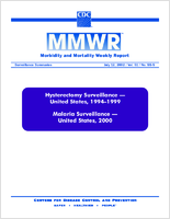 Morbidity and Mortality Weekly Report MMWR Surveillance Summaries July 2002  Vol 51  No SS5