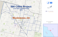 500 Cities Project Local Data for Better Health 2014 Westminster CA