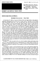 MMWR Morbidity and Mortality Weekly Report March 30 1984  Vol 33  No 12