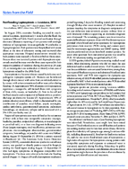 Notes From the Field Postflooding Leptospirosis  Louisiana 2016