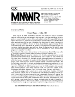 Morbidity and Mortality Weekly Report MMWR September 30 1994  Vol 43  No 38