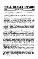 Weekly Reports for JANUARY 27 1933