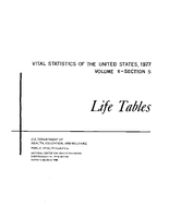 1977 Life Tables