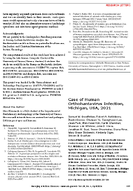 Case of Human Orthohantavirus Infection Michigan USA 2021