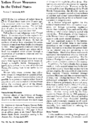 Yellow fever measures in the United States