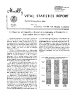 Utilization of shortstay hospitals  summary of nonmedical statistics  United States 1972