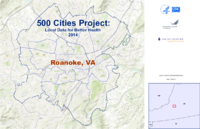 500 Cities Project Local Data for Better Health 2014 Roanoke VA
