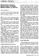 Raising Public Awareness About The Extent Of AlcoholRelated Problems An Overview