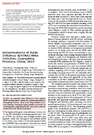 Seroprevalence of Avian Influenza AH5N6 Virus Infection Guangdong Province China 2022