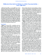 Obliterative Bronchiolitis in Workers in a CoffeeProcessing Facility  Texas 20082012