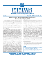 MMWR Morbidity and Mortality Weekly Report Vol 55 No 33 August 25 2006