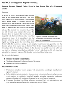 Farmer Pinned Under Drivers Side Front Tire of a Frontend Loader