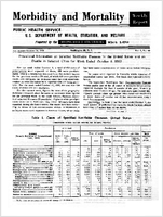 Morbidity and Mortality Weekly Report For release October 14 1960 Vol 9 No 40