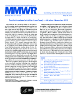 MMWR Morbidity and Mortality Weekly Report Vol 62 No 20 May 24 2013