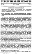 Public health reports  v 52 no 22 MAY 28 1937