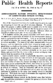 Public health reports  v 56 no 15 APRIL 26 1940