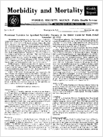 Morbidity and Mortality Weekly Report Vol 1 No 47 November 28 1952